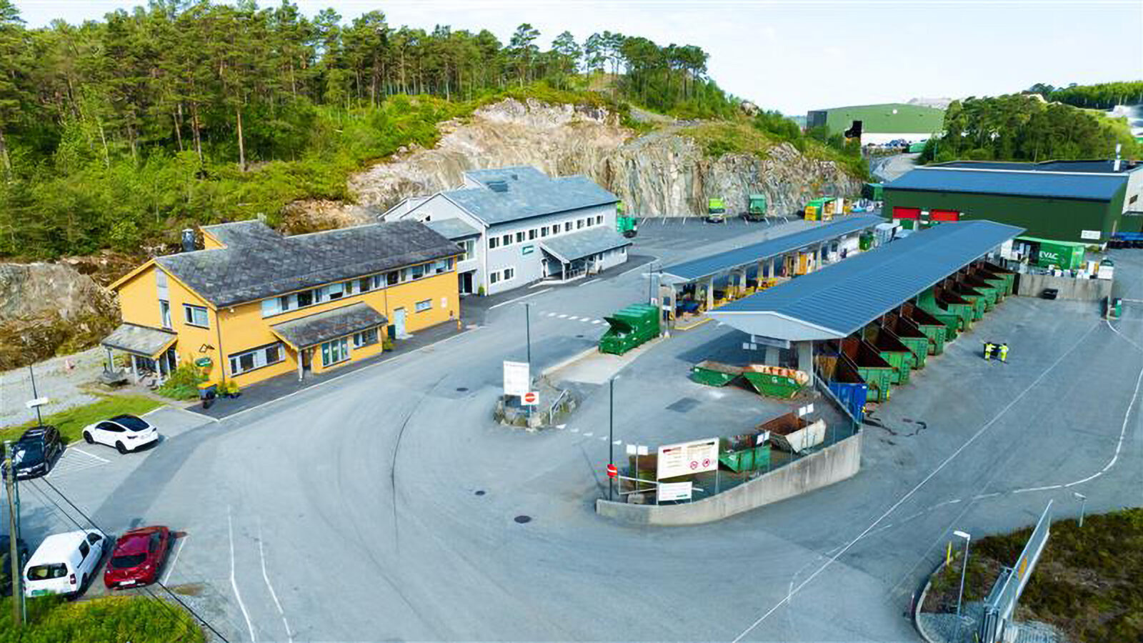 NGIRs anlegg i Kjevikdalen i Alver er en sentral del av renovasjonsdriften.