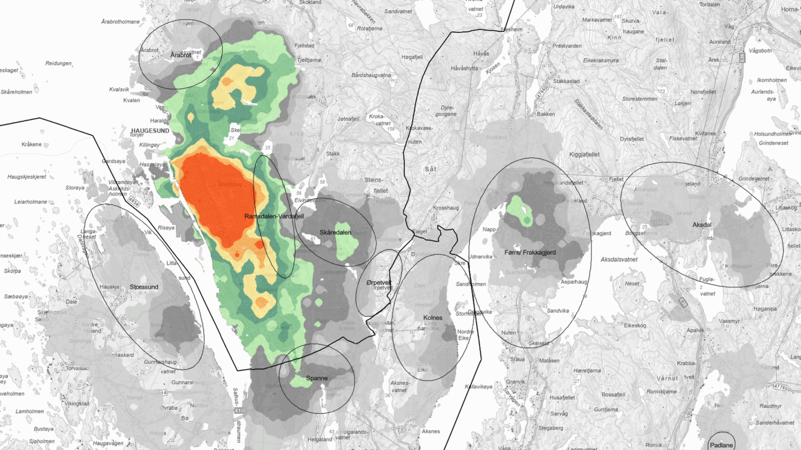 Boligarealer på Haugalandet, rapport utarbeidet av Asplan Viak.