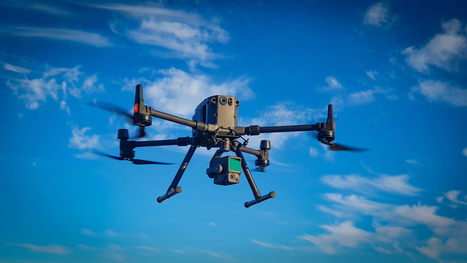 Drone som illustrerer dronetjenester