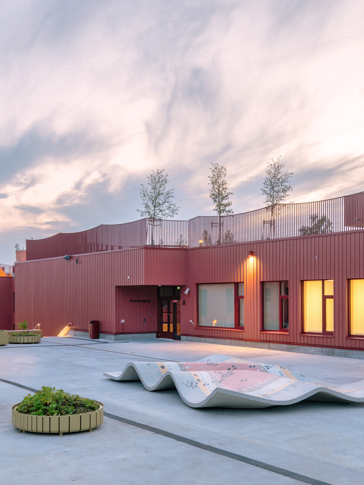 Refstad skole (foto: Finn Ståle Feldberg)