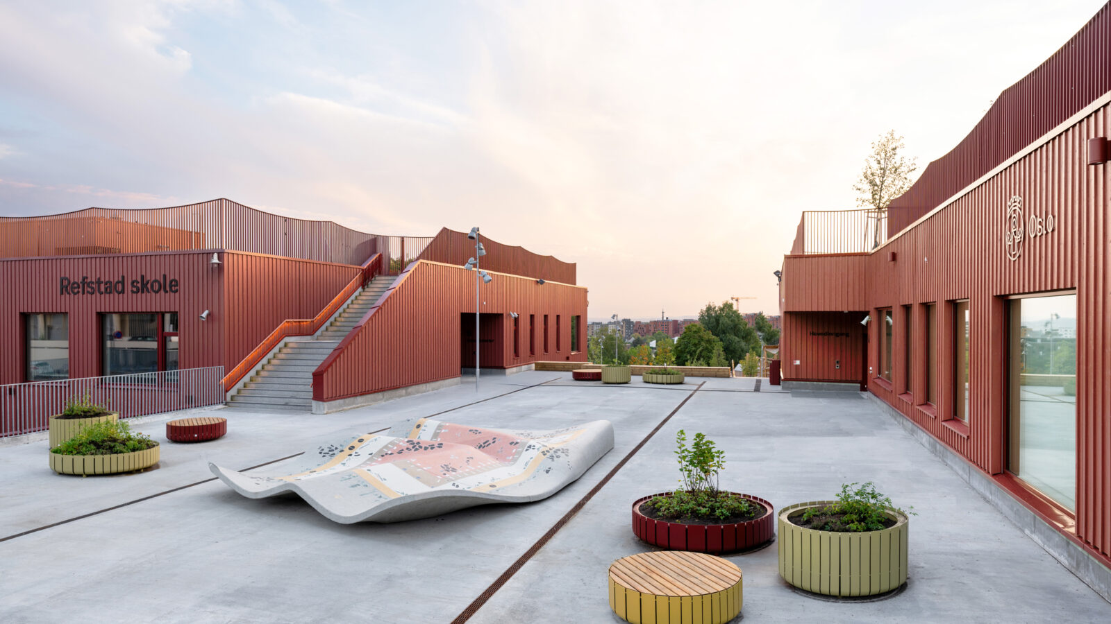 Refstad skole (foto: Finn Ståle Feldberg)