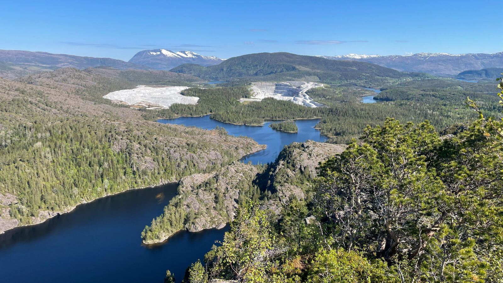 Naturbilde tatt fra prosjektet områderegulering akselberg kalkverk